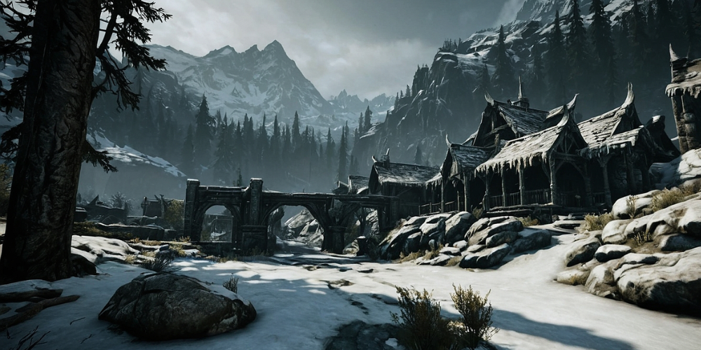 Elder Scrolls V Skyrim video game